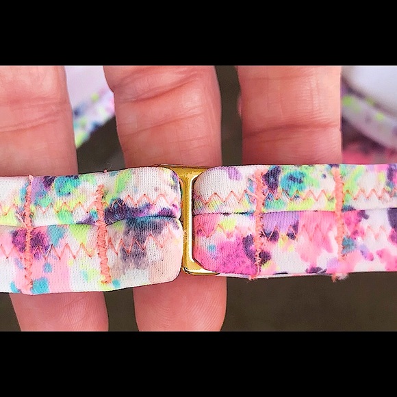 🆕🔥VICTORIA SECRETS SUPER CUTE DEMI PUSH UP BIKINI TOP NEVER WORN/GORG COLORS - Picture 13 of 16